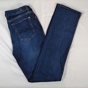 7 For All Mankind Women’s Bootcut/Stretch Denim Jeans Size 29 – Medium Wash